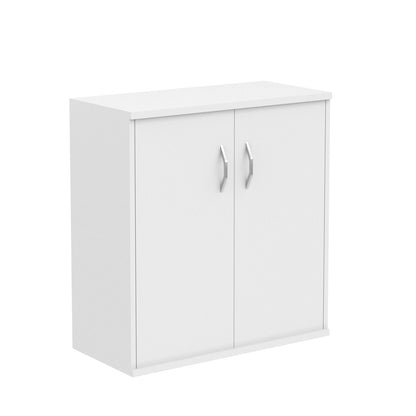 LOW HEIGHT CABINET, MADE IN E1 LAMINATE CHIPBOARD, WITH WOODEN SWING DOORS by Treejar | Souqify