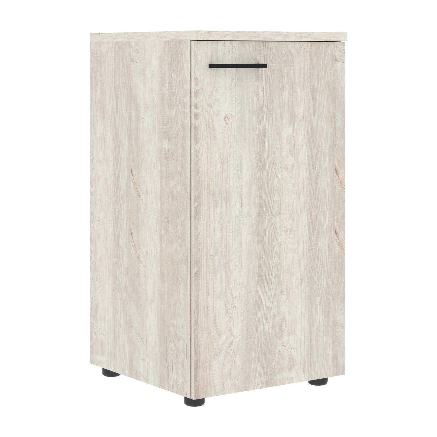 LOW HEIGHT CABINET, MADE IN E1 LAMINATE CHIPBOARD, WITH WOODEN SWING DOORS by Treejar | Souqify