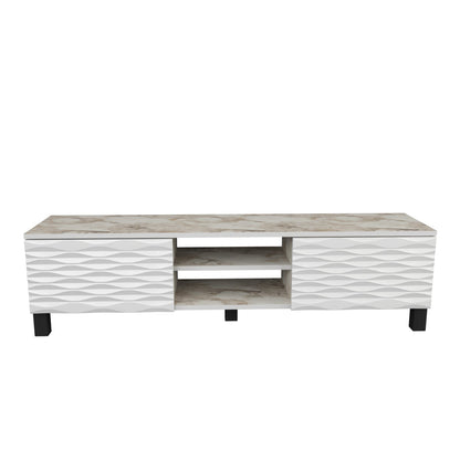 LUKAS TV Unit EPHESUS White by DECOROTIKA | Souqify