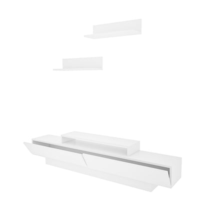 Lusi TV Unit-White&White by DECOROTIKA | Souqify