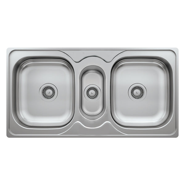 M008 MAK SERIES 2,5 BOWLS KITCHEN SINK by Maykromluks | Souqify