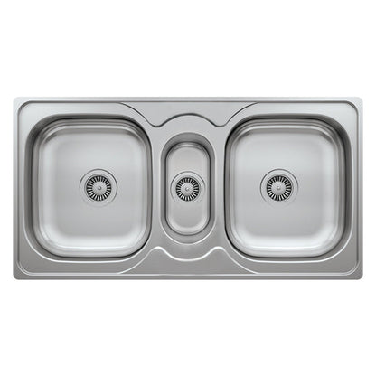 M008 MAK SERIES 2,5 BOWLS KITCHEN SINK by Maykromluks | Souqify