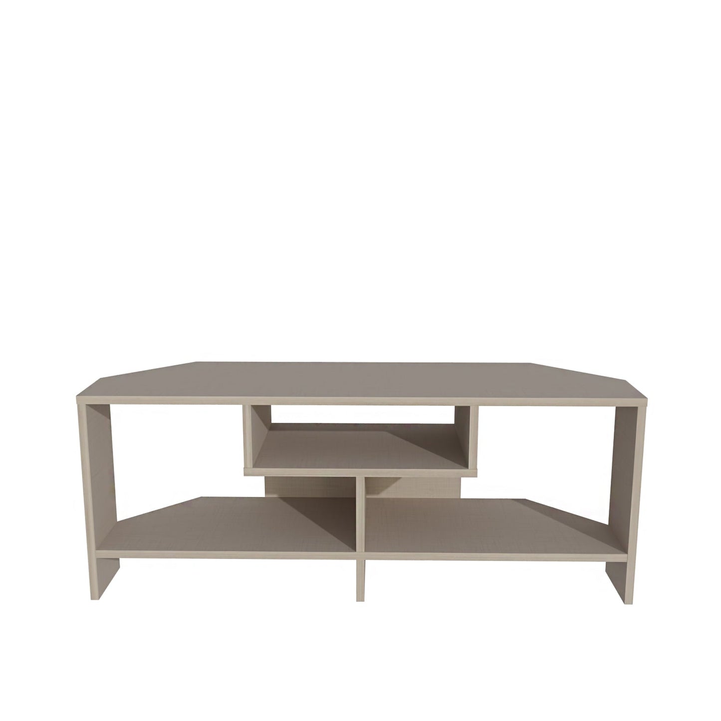 Maldiv Corner TV Unit - Cotton Beige by DECOROTIKA | Souqify