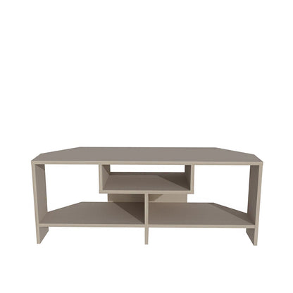 Maldiv Corner TV Unit - Cotton Beige by DECOROTIKA | Souqify