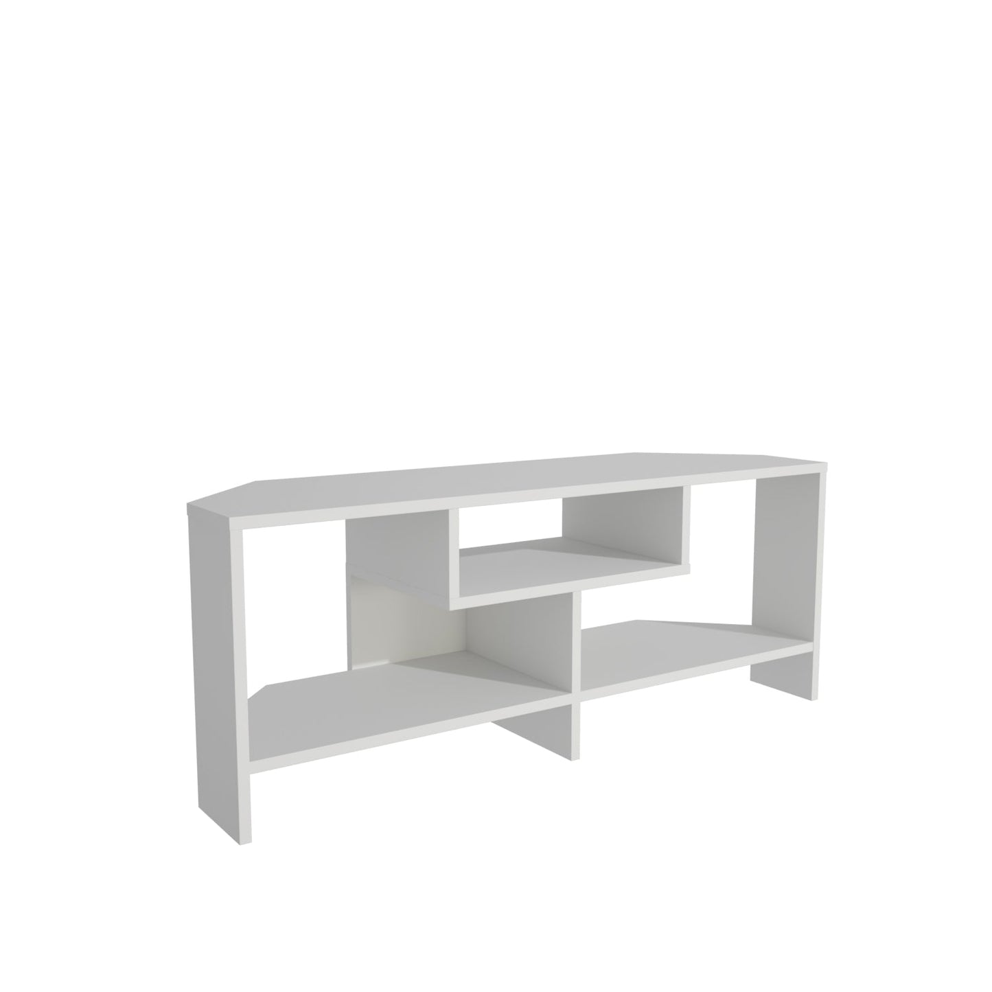 Maldiv Corner TV Unit - White by DECOROTIKA | Souqify