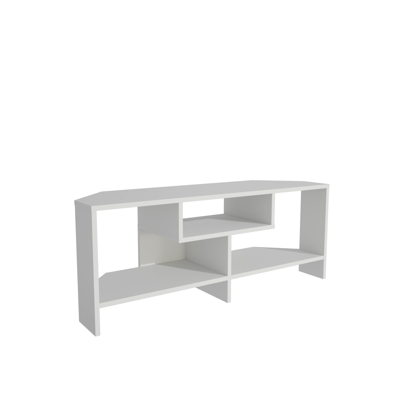 Maldiv Corner TV Unit - White by DECOROTIKA | Souqify
