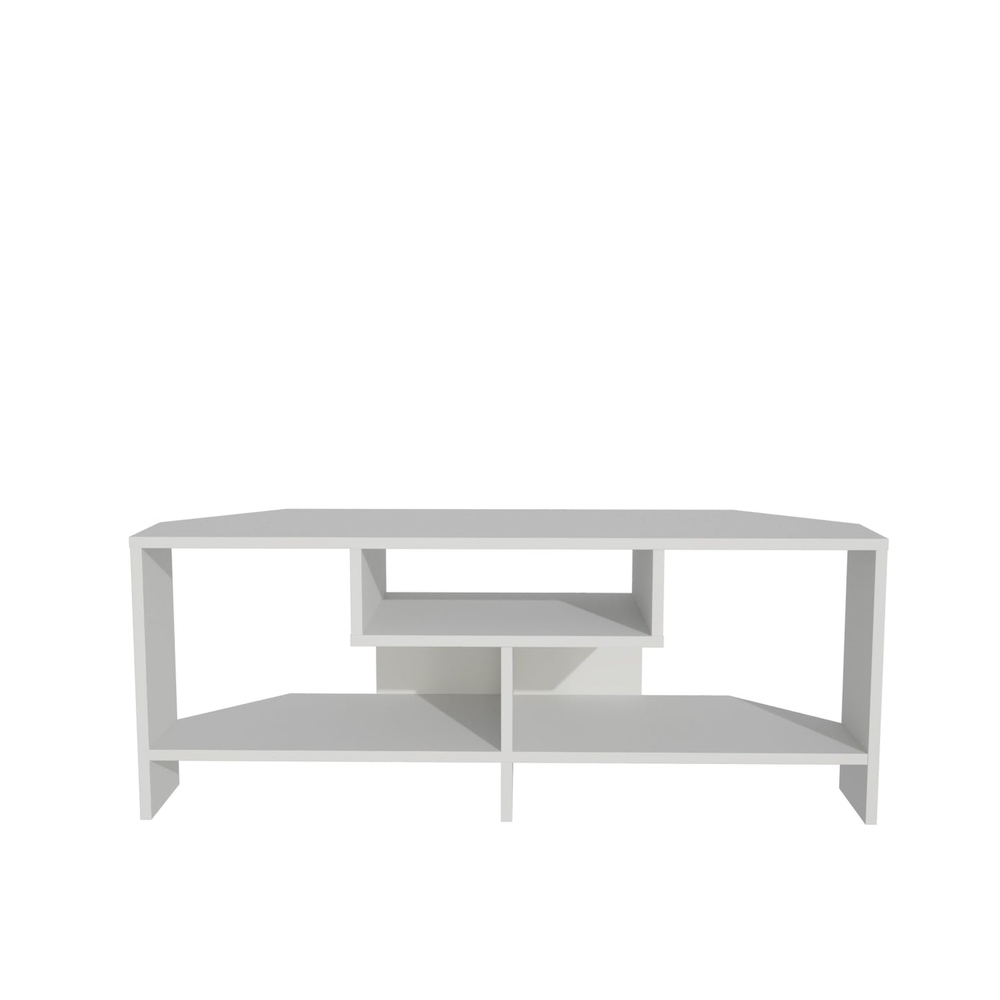 Maldiv Corner TV Unit - White by DECOROTIKA | Souqify