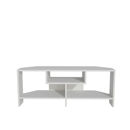Maldiv Corner TV Unit - White by DECOROTIKA | Souqify