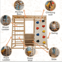 Mangolia Climbing Gym: 7-in-1 Fun and Fitness by Home Decor | Souqify