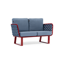 Maroc 2 Seater ALUMINIUM, 135 CM by SANCREA | Souqify