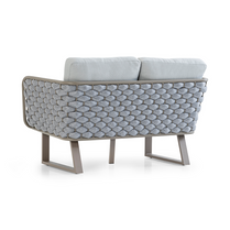 Maroc 2 Seater ALUMINIUM, 135 CM by SANCREA | Souqify