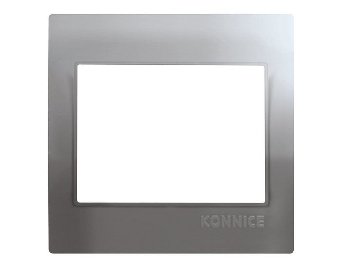 Matte Silver Electric Wall Cover by Konnice | Souqify
