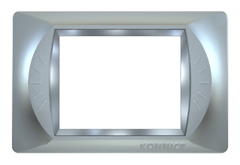 Matte Silver Electric Wall Cover by Konnice | Souqify