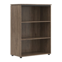 MEDIUM HEIGHT CABINET MADE IN E1 LAMINATE CHIPBOARD WITH OPEN SHELVES MFC COLOR : KARYA PALMYRA & ANTHRACITE SIZE : 400х423х1188MMH 429x423x1188 Karia Palmyra by Treejar | Souqify