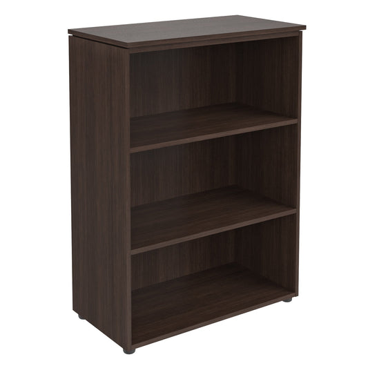 MEDIUM HEIGHT CABINET MADE IN E1 LAMINATE CHIPBOARD WITH OPEN SHELVES MFC COLOR : KARYA PALMYRA & ANTHRACITE SIZE : 400х423х1188MMH by Treejar | Souqify