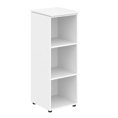 MEDIUM HEIGHT CABINET MADE IN E1 LAMINATE CHIPBOARD WITH OPEN SHELVES MFC COLOR : KARYA PALMYRA & ANTHRACITE SIZE : 400х423х1188MMH by Treejar | Souqify