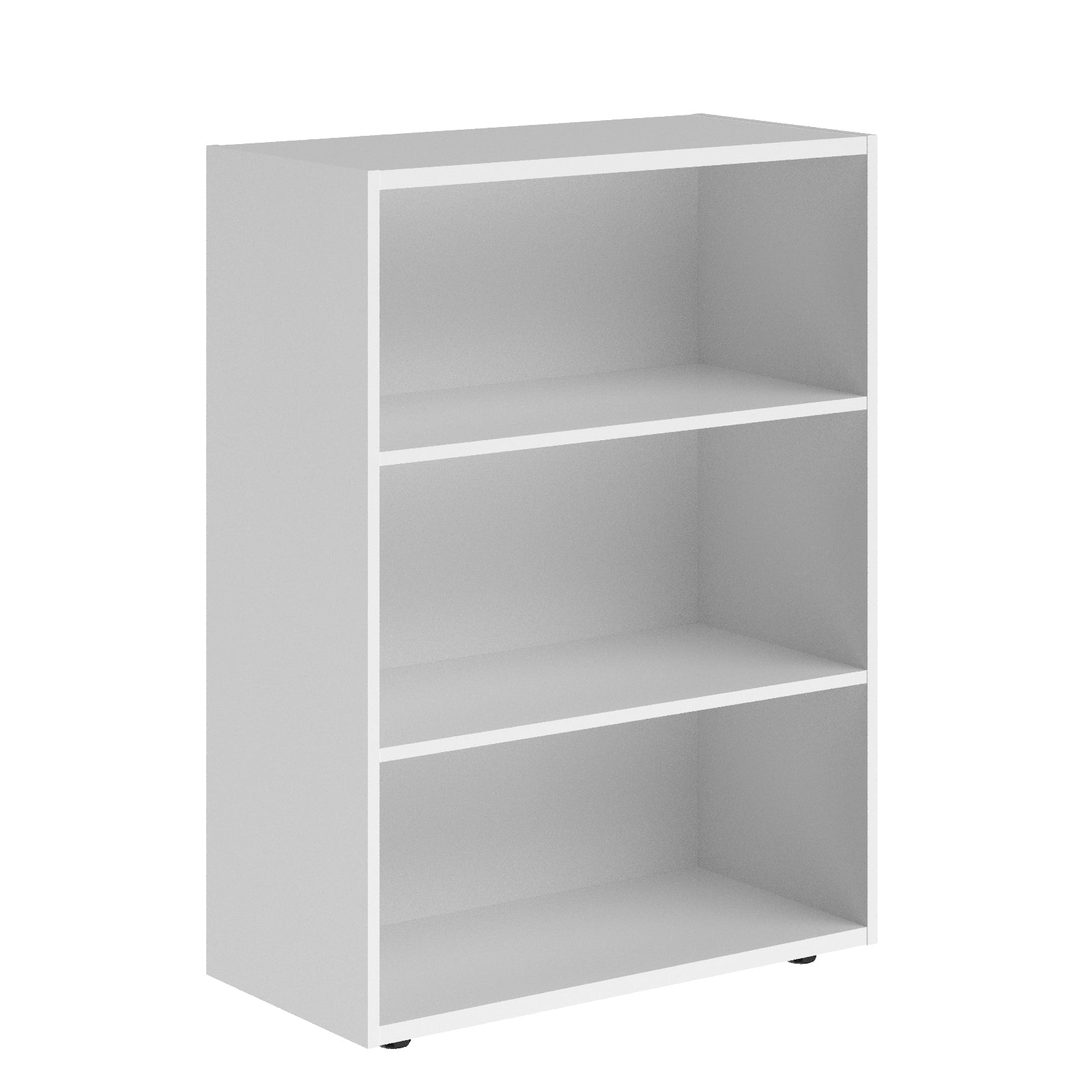 MEDIUM HEIGHT CABINET, MADE IN E1 LAMINATE CHIPBOARD, WITH OPEN SHELVES by Treejar | Souqify