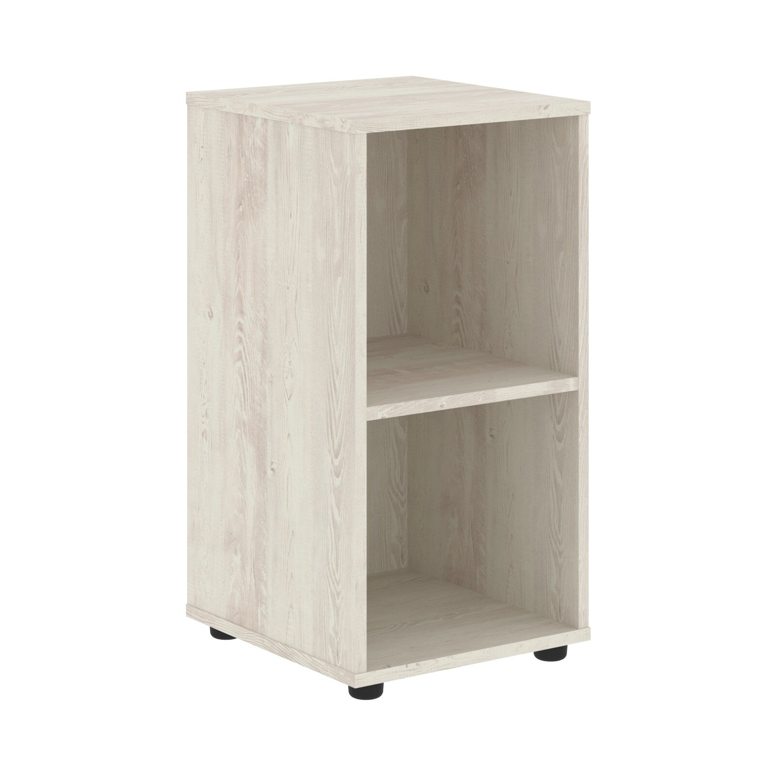 MEDIUM HEIGHT CABINET, MADE IN E1 LAMINATE CHIPBOARD, WITH OPEN SHELVES by Treejar | Souqify