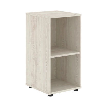 MEDIUM HEIGHT CABINET, MADE IN E1 LAMINATE CHIPBOARD, WITH OPEN SHELVES by Treejar | Souqify