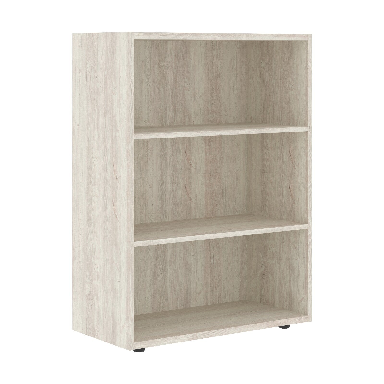 MEDIUM HEIGHT CABINET, MADE IN E1 LAMINATE CHIPBOARD, WITH OPEN SHELVES by Treejar | Souqify