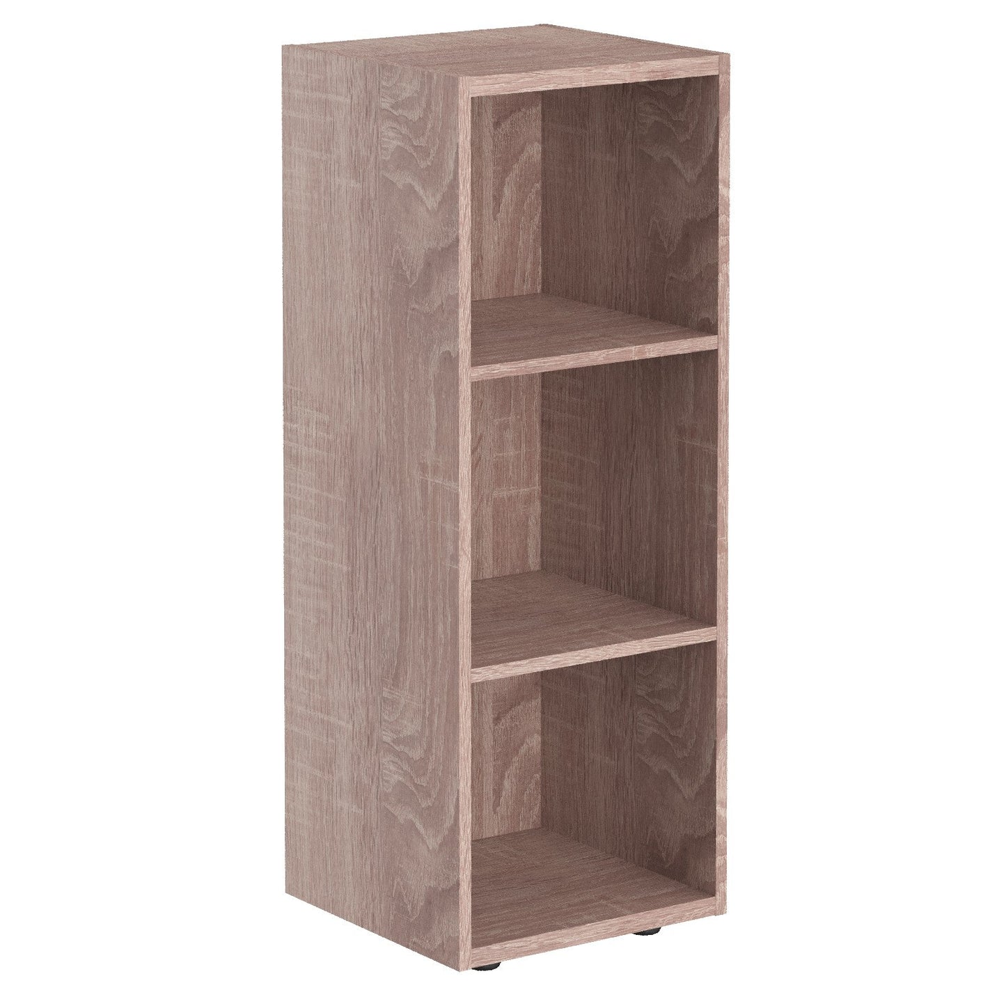 MEDIUM HEIGHT CABINET, MADE IN E1 LAMINATE CHIPBOARD, WITH OPEN SHELVES by Treejar | Souqify
