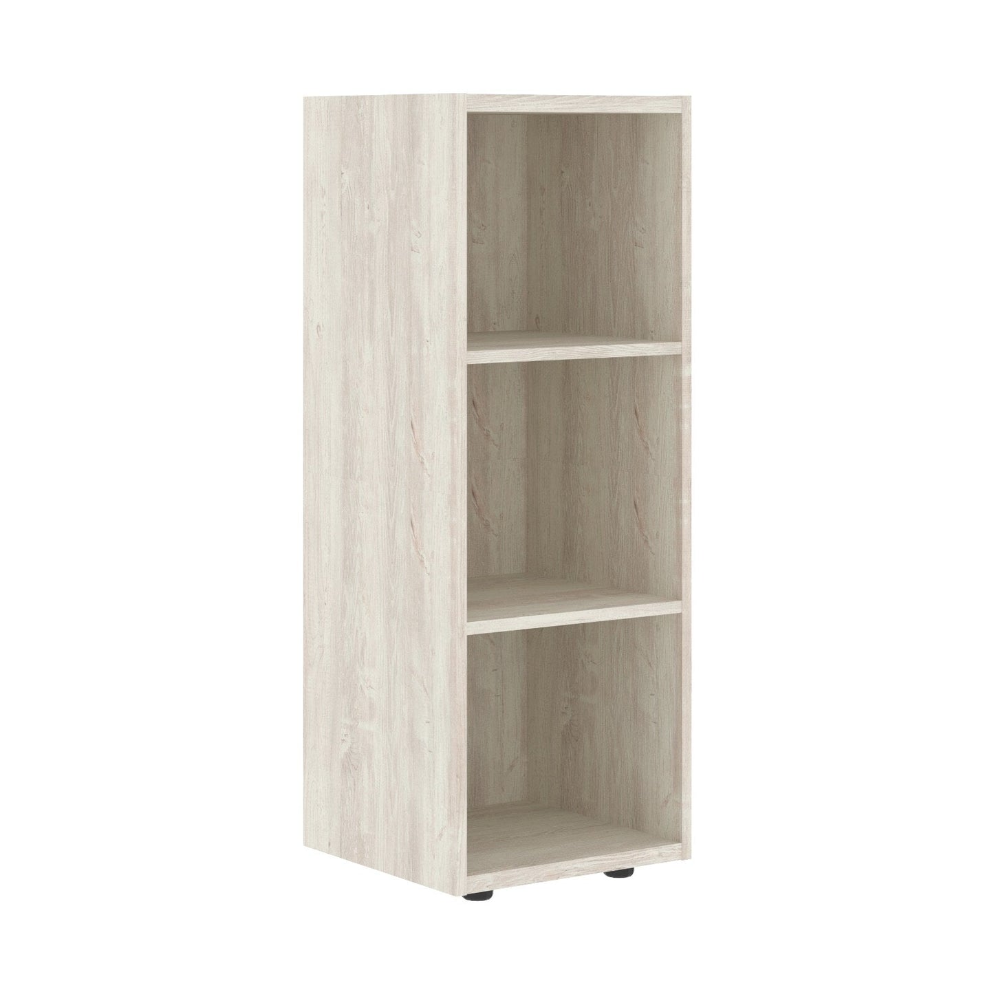 MEDIUM HEIGHT CABINET, MADE IN E1 LAMINATE CHIPBOARD, WITH OPEN SHELVES by Treejar | Souqify