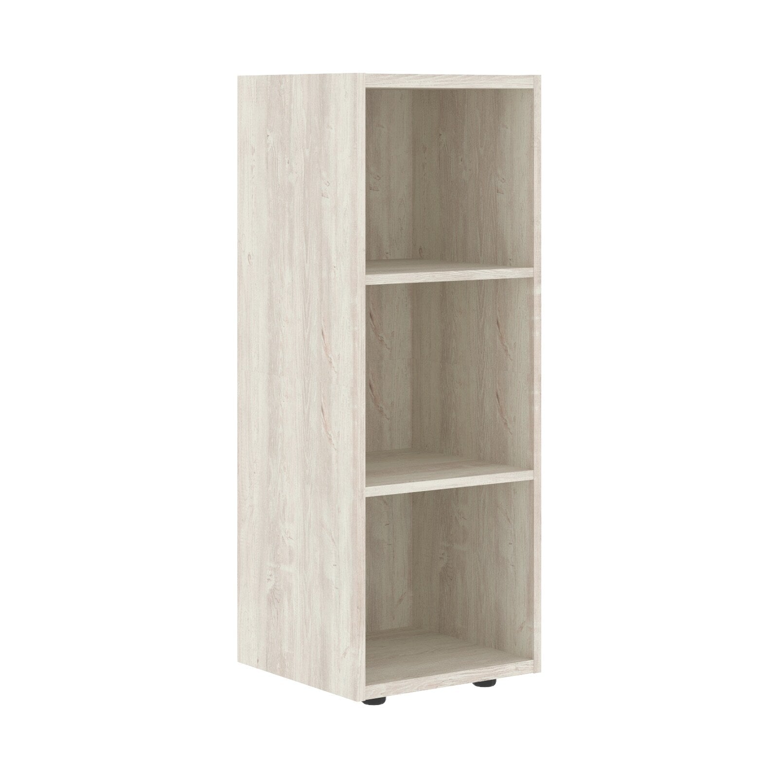 MEDIUM HEIGHT CABINET, MADE IN E1 LAMINATE CHIPBOARD, WITH OPEN SHELVES by Treejar | Souqify