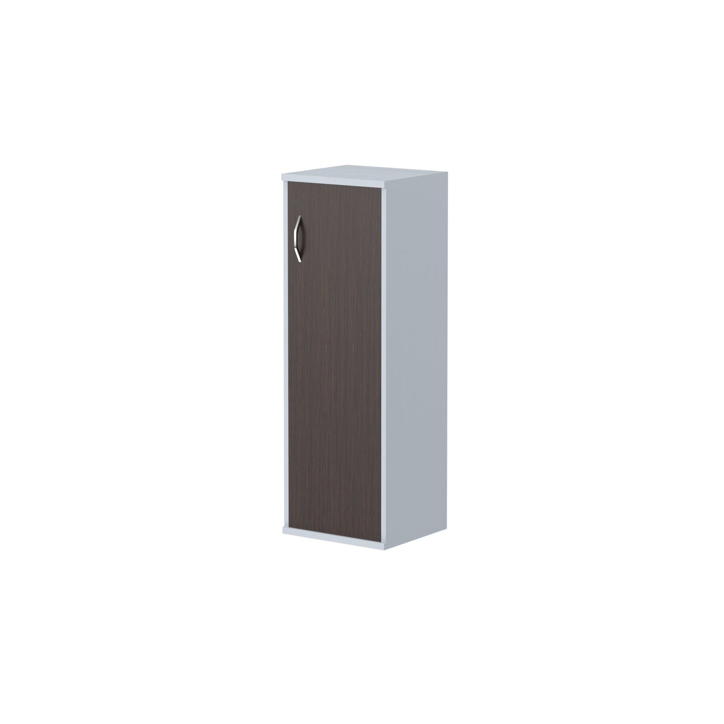 MEDIUM HEIGHT CABINET, MADE IN E1 LAMINATE CHIPBOARD, WITH WOODEN SWING DOOR by Treejar | Souqify