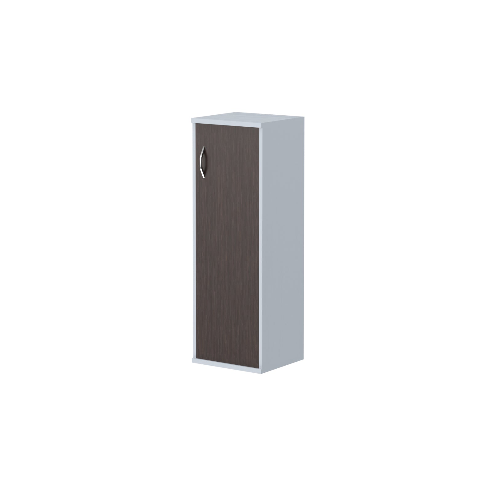 MEDIUM HEIGHT CABINET, MADE IN E1 LAMINATE CHIPBOARD, WITH WOODEN SWING DOOR by Treejar | Souqify