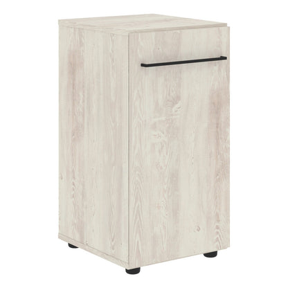 MEDIUM HEIGHT CABINET, MADE IN E1 LAMINATE CHIPBOARD, WITH WOODEN SWING DOOR by Treejar | Souqify
