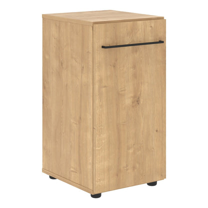 MEDIUM HEIGHT CABINET, MADE IN E1 LAMINATE CHIPBOARD, WITH WOODEN SWING DOOR by Treejar | Souqify