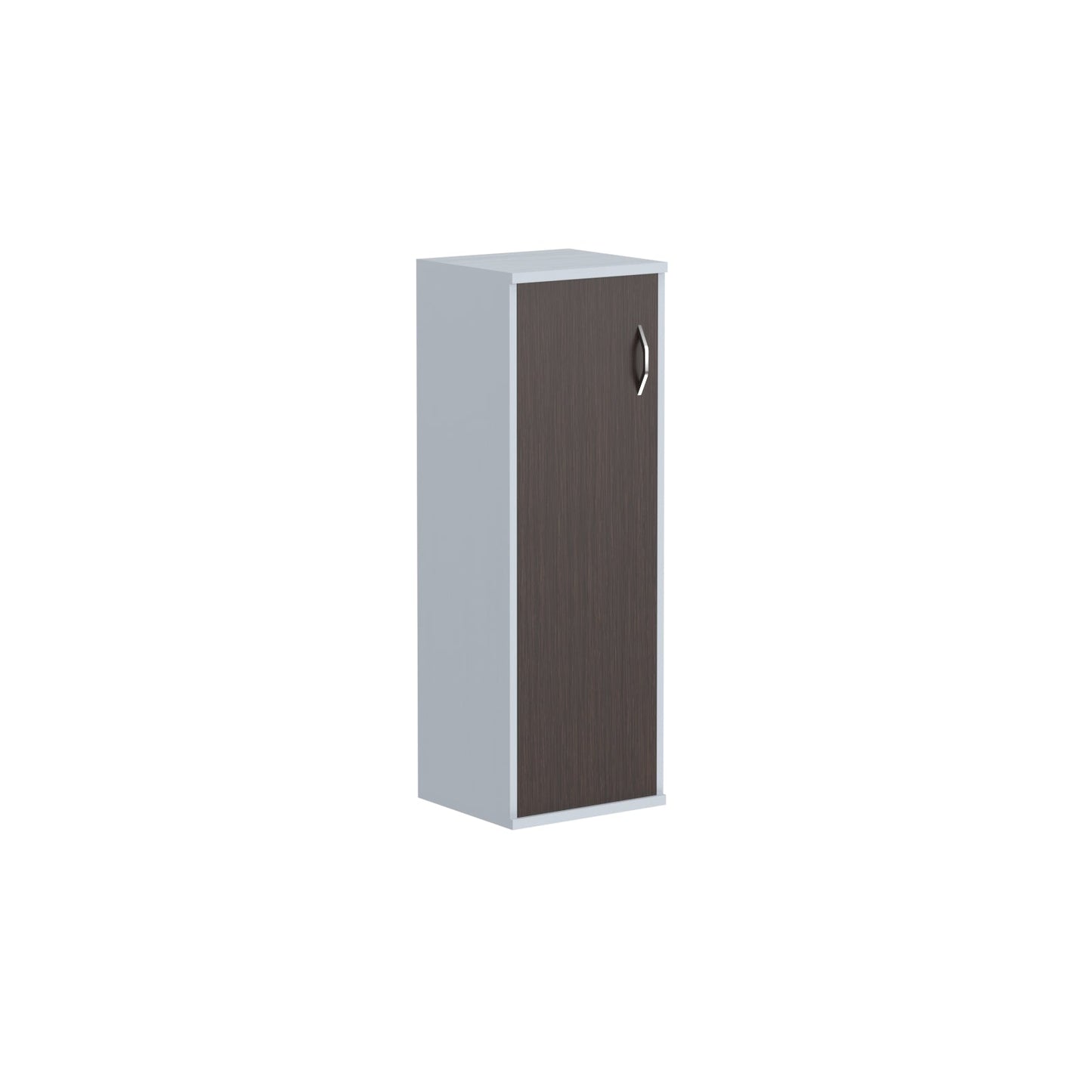 MEDIUM HEIGHT CABINET, MADE IN E1 LAMINATE CHIPBOARD, WITH WOODEN SWING DOOR by Treejar | Souqify