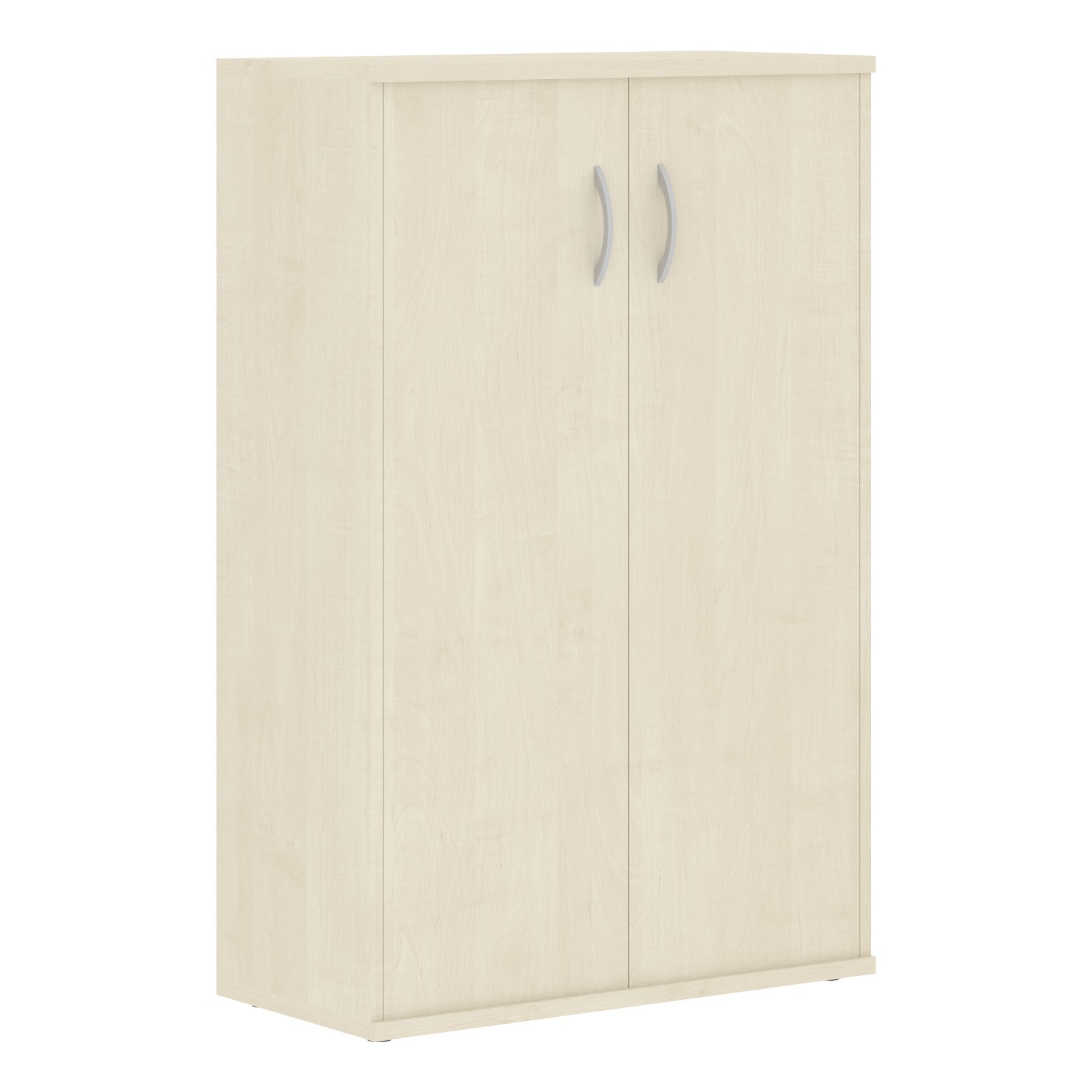 MEDIUM HEIGHT CABINET, MADE IN E1 LAMINATE CHIPBOARD, WITH WOODEN SWING DOORS by Treejar | Souqify