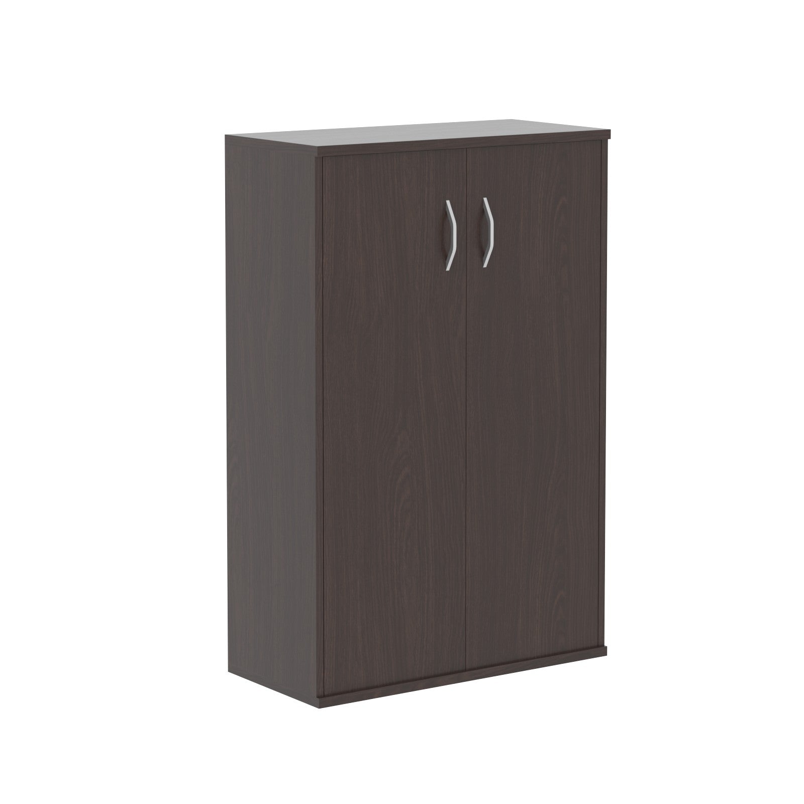 MEDIUM HEIGHT CABINET, MADE IN E1 LAMINATE CHIPBOARD, WITH WOODEN SWING DOORS by Treejar | Souqify