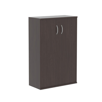 MEDIUM HEIGHT CABINET, MADE IN E1 LAMINATE CHIPBOARD, WITH WOODEN SWING DOORS by Treejar | Souqify