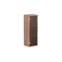 MEDIUM HEIGHT CABINET WITH GLASS SWING DOOR, MADE IN E1 LAMINATE CHIPBOARD by Treejar | Souqify