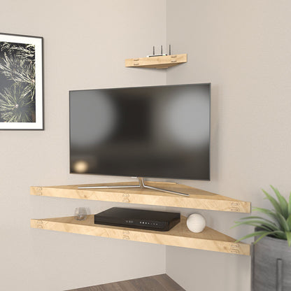 Mensi Corner TV Unit 8 MM by DECOROTIKA | Souqify
