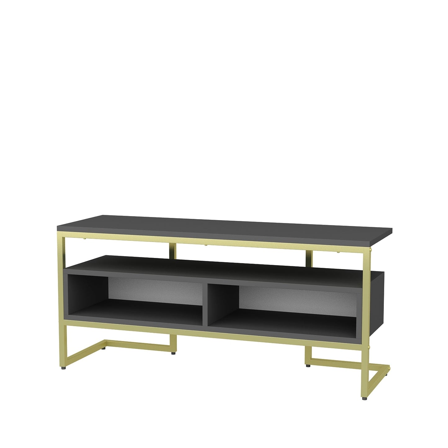 Merrion TV Unit - Gold-Antrasit by DECOROTIKA | Souqify
