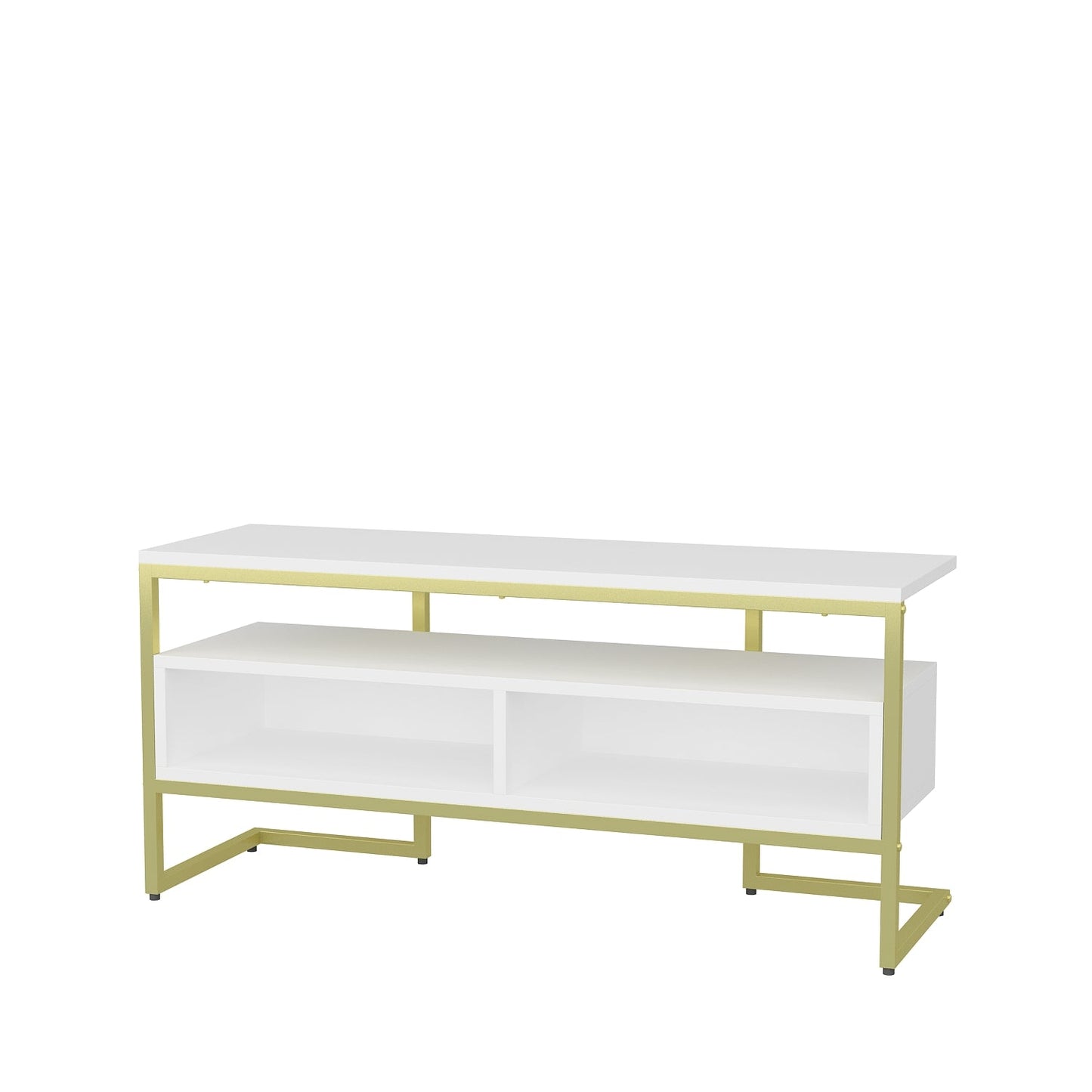 Merrion TV Unit - Gold-White by DECOROTIKA | Souqify