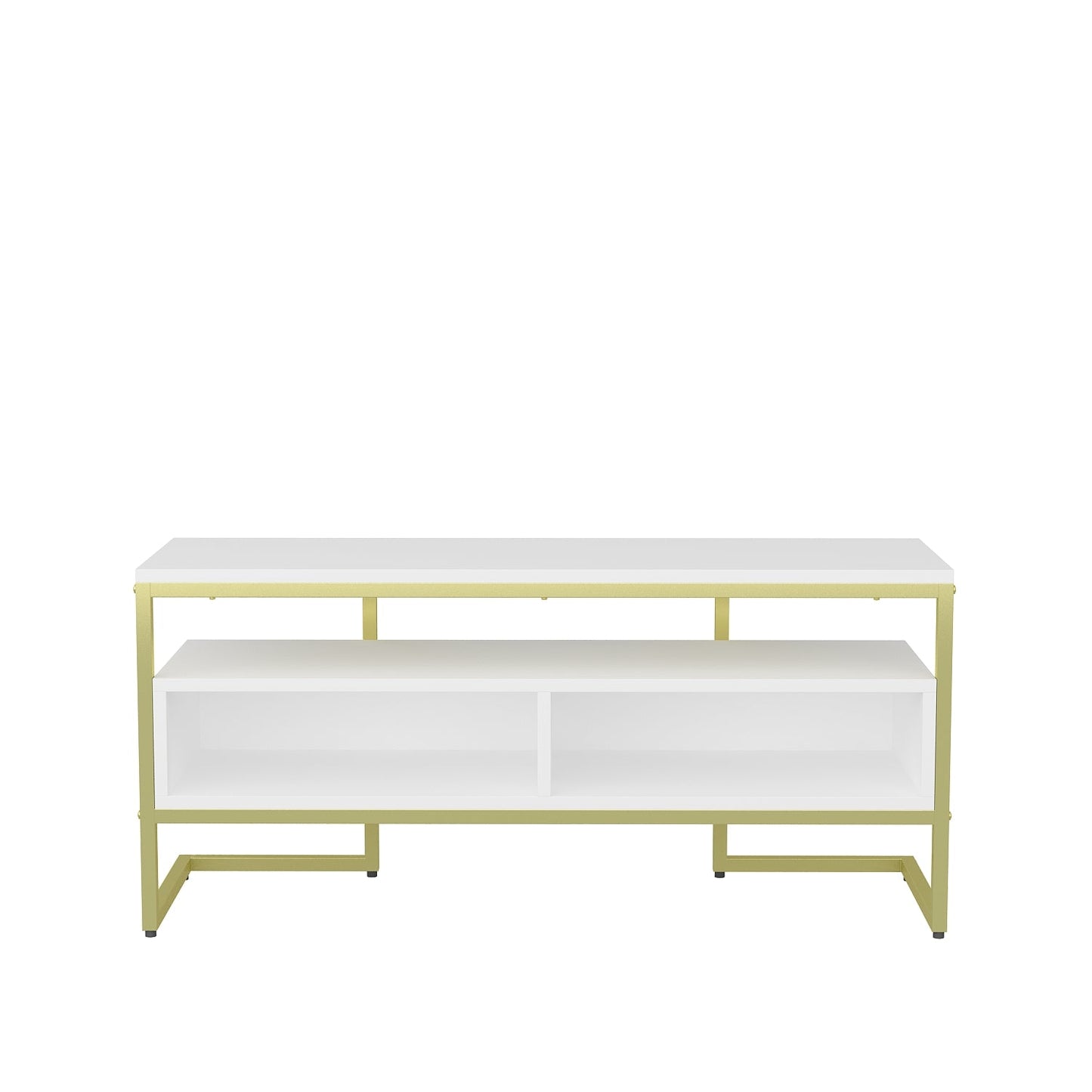 Merrion TV Unit - Gold-White by DECOROTIKA | Souqify