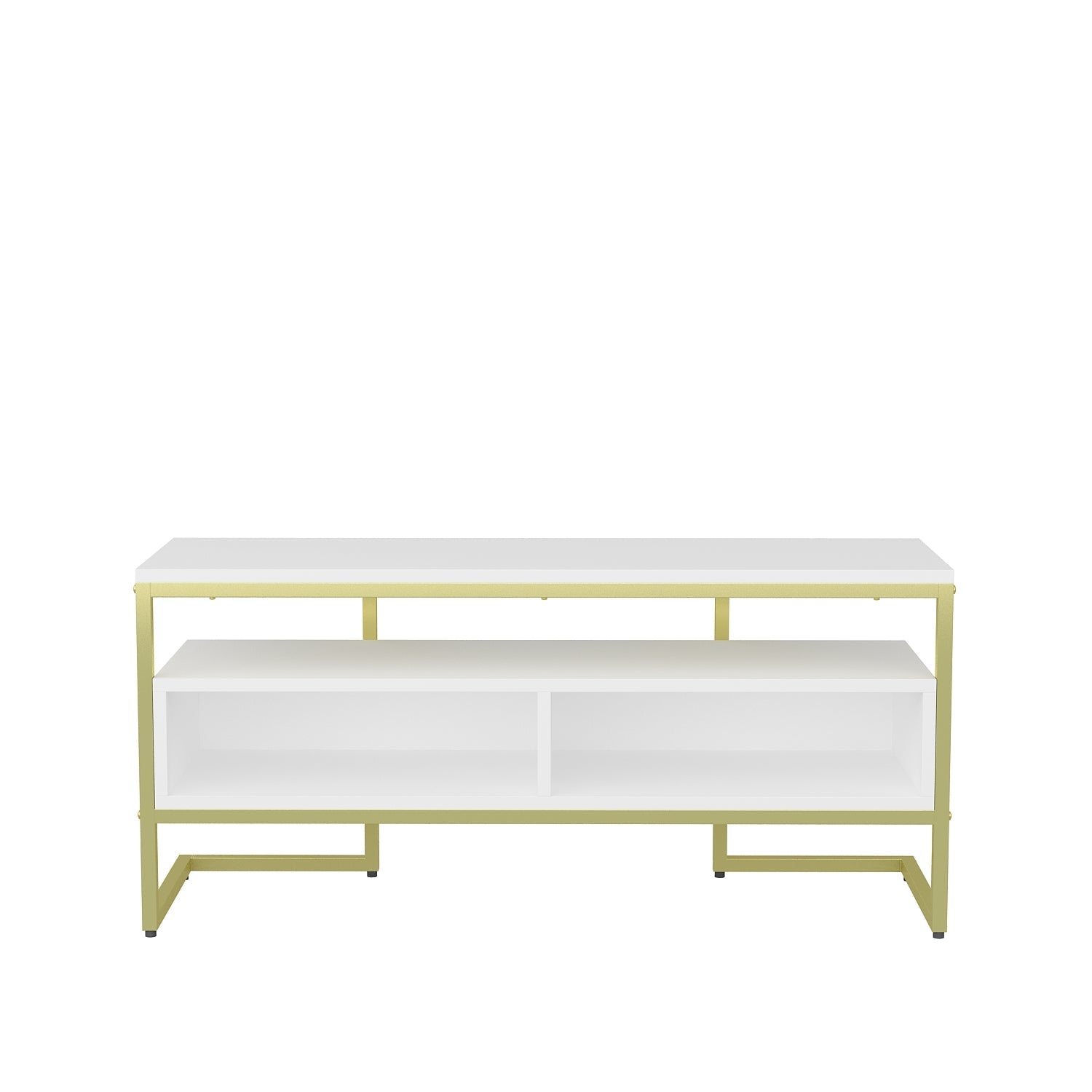 Merrion TV Unit - Gold-White by DECOROTIKA | Souqify