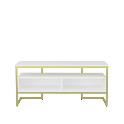 Merrion TV Unit - Gold-White by DECOROTIKA | Souqify