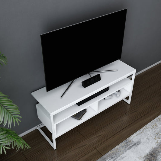 Merrion TV Unit - White-White by DECOROTIKA | Souqify
