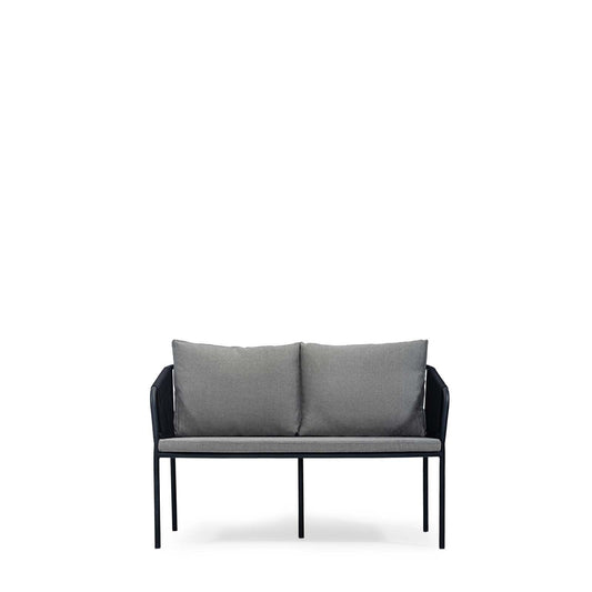 Metz 2 Seater ALLUMINIUM, 130 CM by SANCREA | Souqify