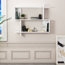 Mina Wall Shelf - White by DECOROTIKA | Souqify