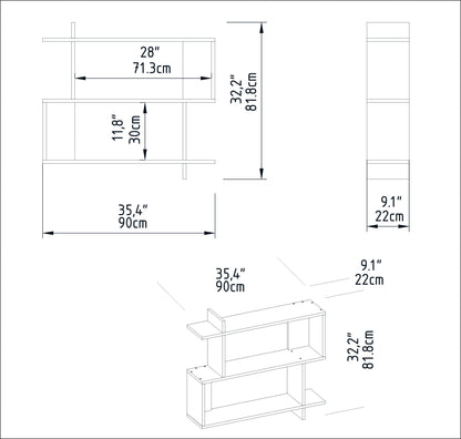 Mina Wall Shelf - White by DECOROTIKA | Souqify