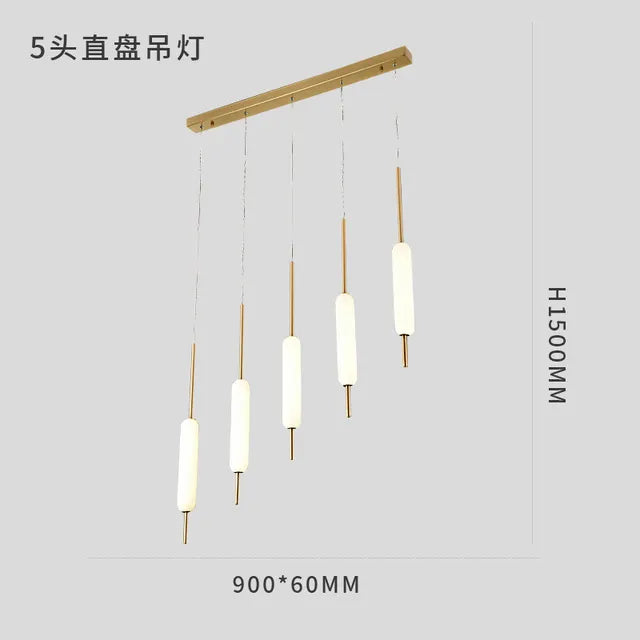 Minimalist decor pendant lights Nordic Home Bedroom Bedside Decoration Brass For Living room Modern Led pendant light Fixtures by Zhongsan | Souqify