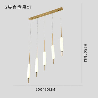 Minimalist decor pendant lights Nordic Home Bedroom Bedside Decoration Brass For Living room Modern Led pendant light Fixtures by Zhongsan | Souqify