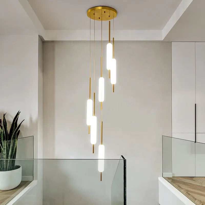 Minimalist decor pendant lights Nordic Home Bedroom Bedside Decoration Brass For Living room Modern Led pendant light Fixtures by Zhongsan | Souqify
