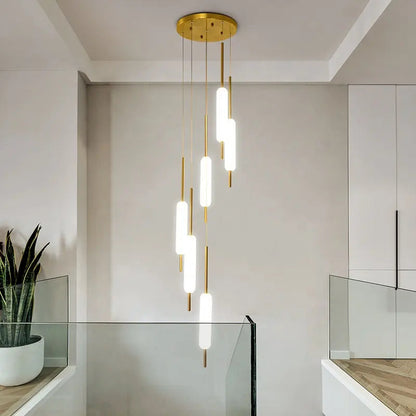 Minimalist decor pendant lights Nordic Home Bedroom Bedside Decoration Brass For Living room Modern Led pendant light Fixtures by Zhongsan | Souqify
